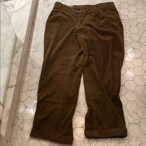 Holland and Sherry Mens Cuorduroy Pants Brown